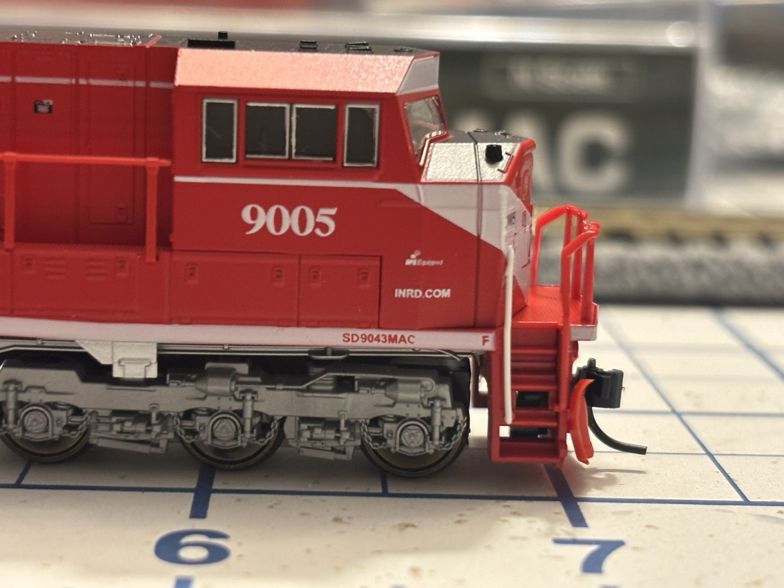 Kato SD90/43MAC INDIANA Rail Road Locomotive #9005 W/XL Sound
