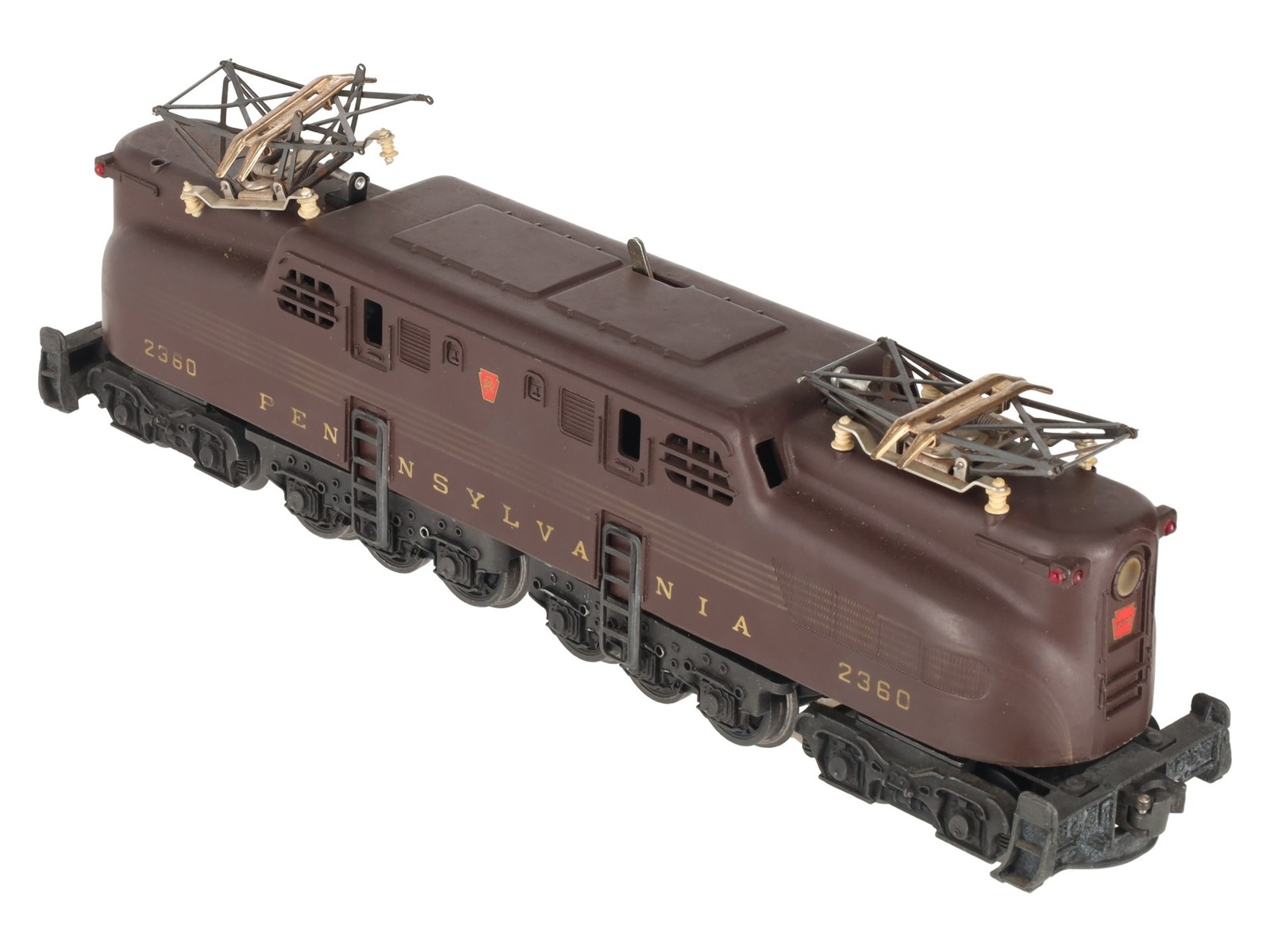 Lionel 2360 Vintage O Pennsylvania 5-Stripe Tuscan GG-1 Electric Locomotive