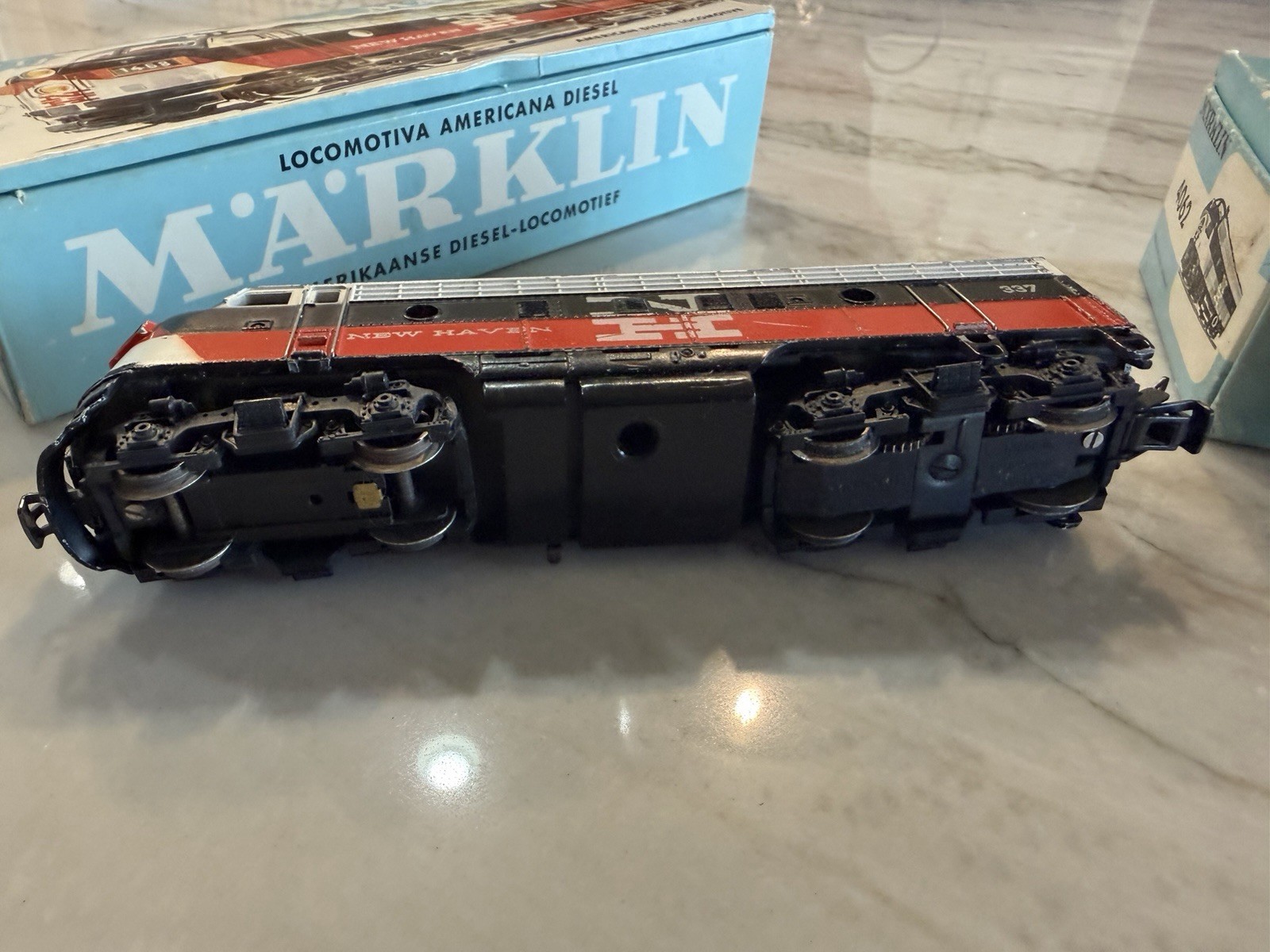 Marklin HO “New Haven” F7 Diesel Locomotive Set # 3062 & 4062