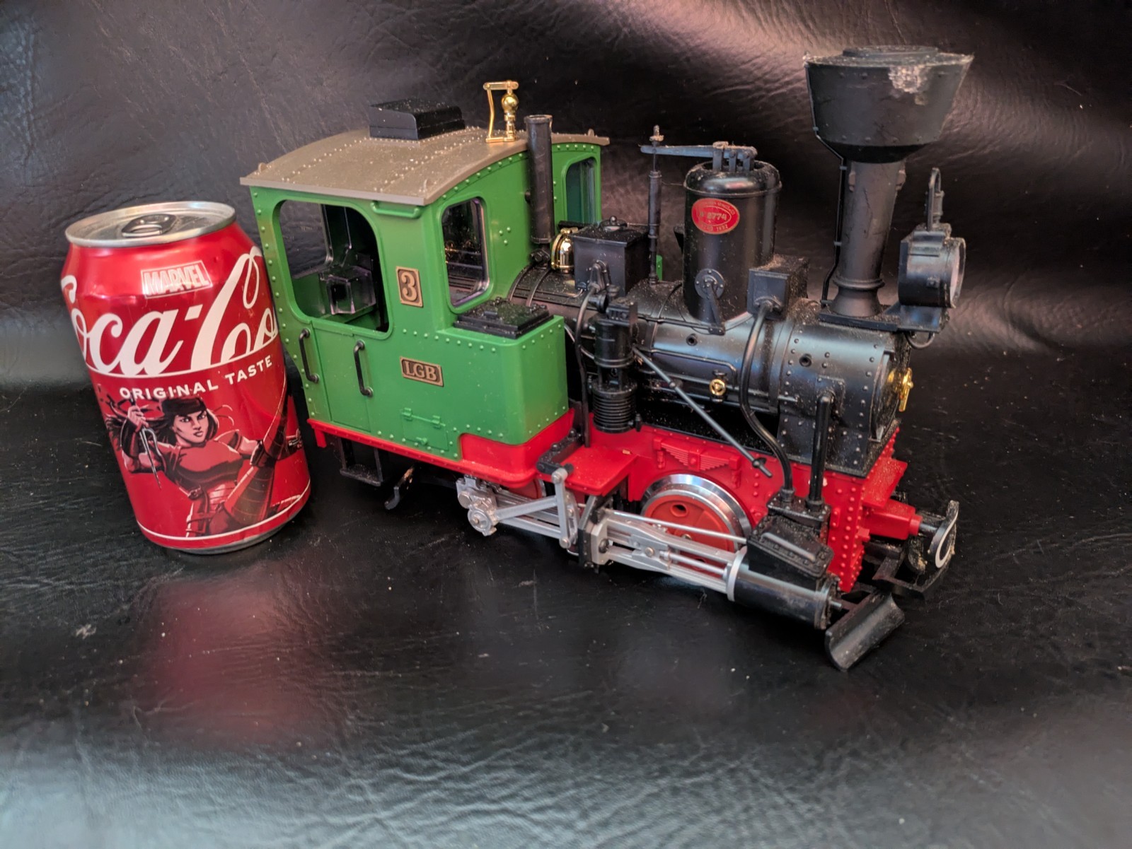 LGB Green Locomotive Engine #3 2274 0211 0-4-0 Stainz Steam G Scale Working