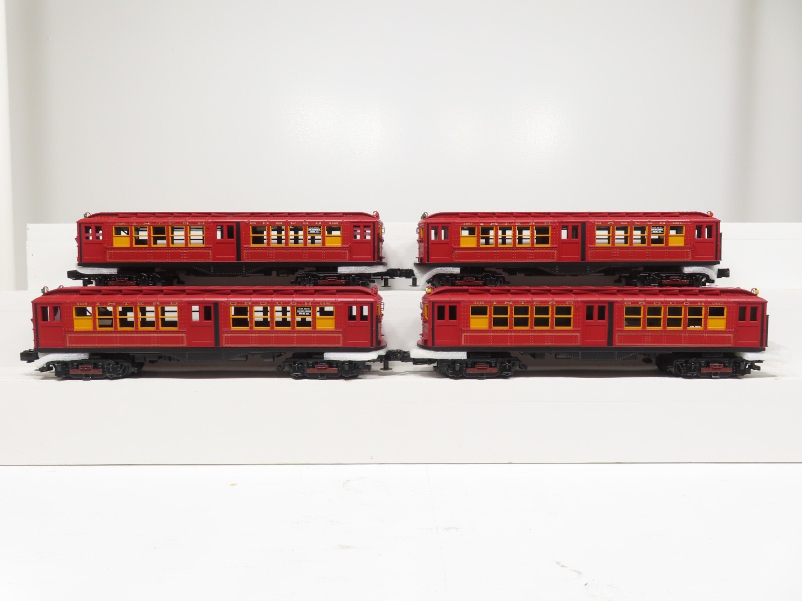 MTH 30-2448-1 Metropolitan (Red) LO-V Subway Set w/Proto 2.0 NIB