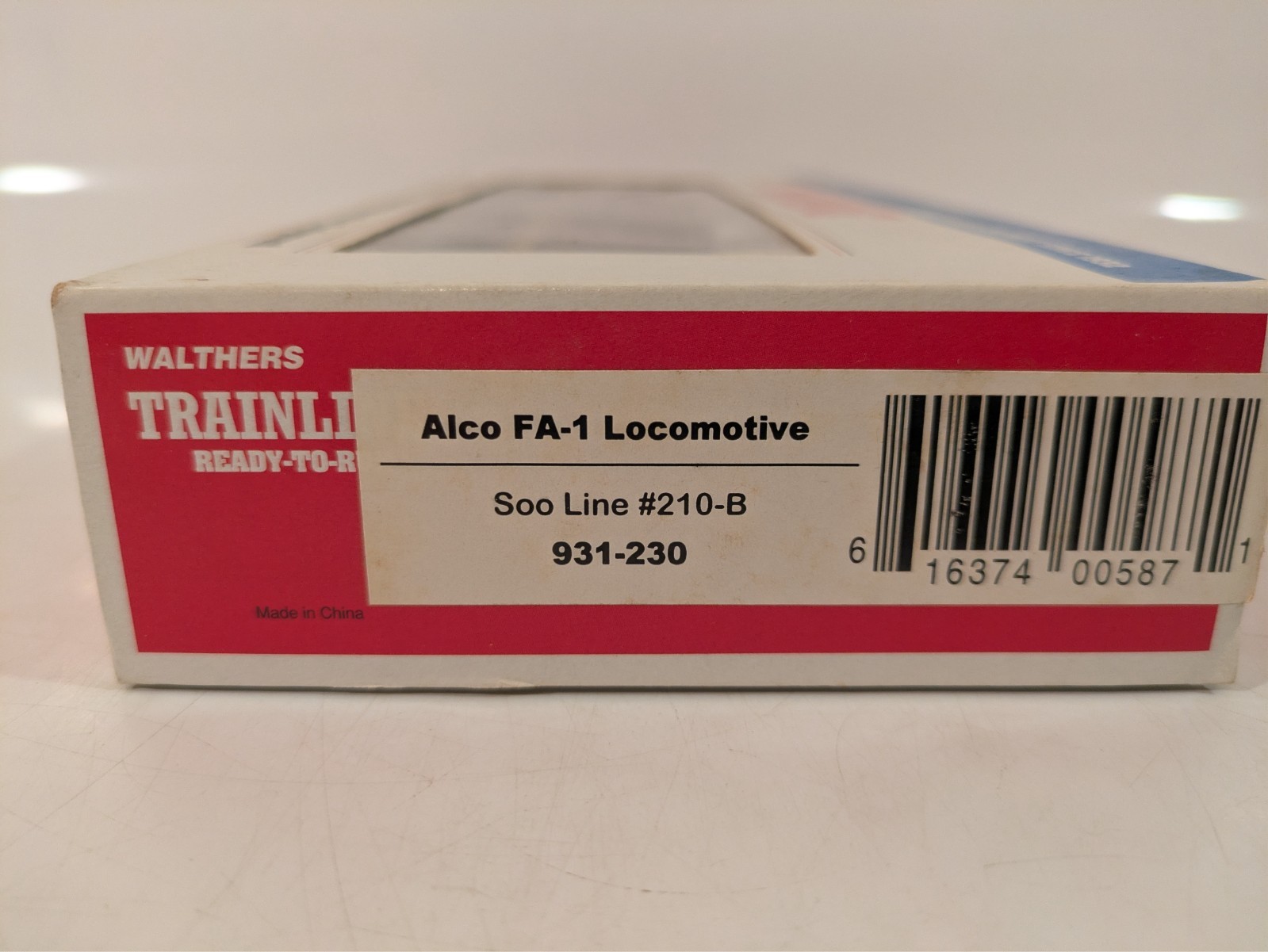HO Alco FA1 Soo Line #210-B DC NIB NOS # 931-230