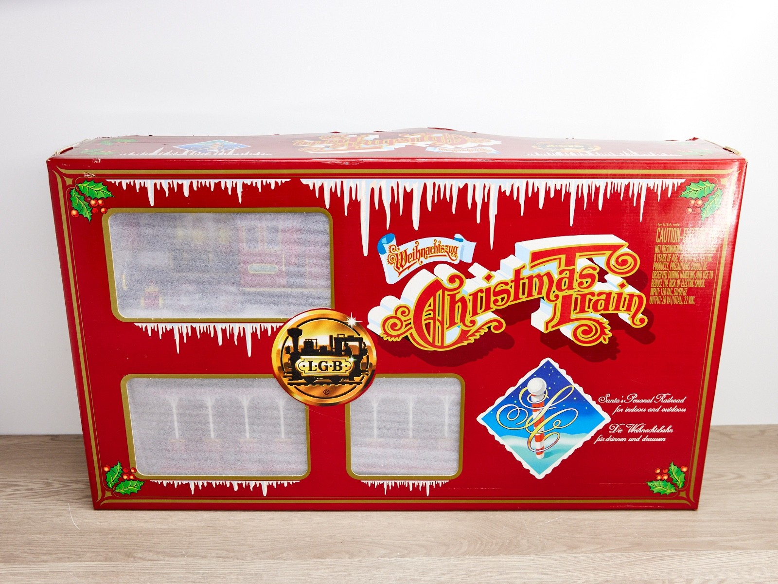 LGB 72560 Lehmann Gross Bahn Weihnachtszug Christmas Train Set OPEN BOX COMPLETE