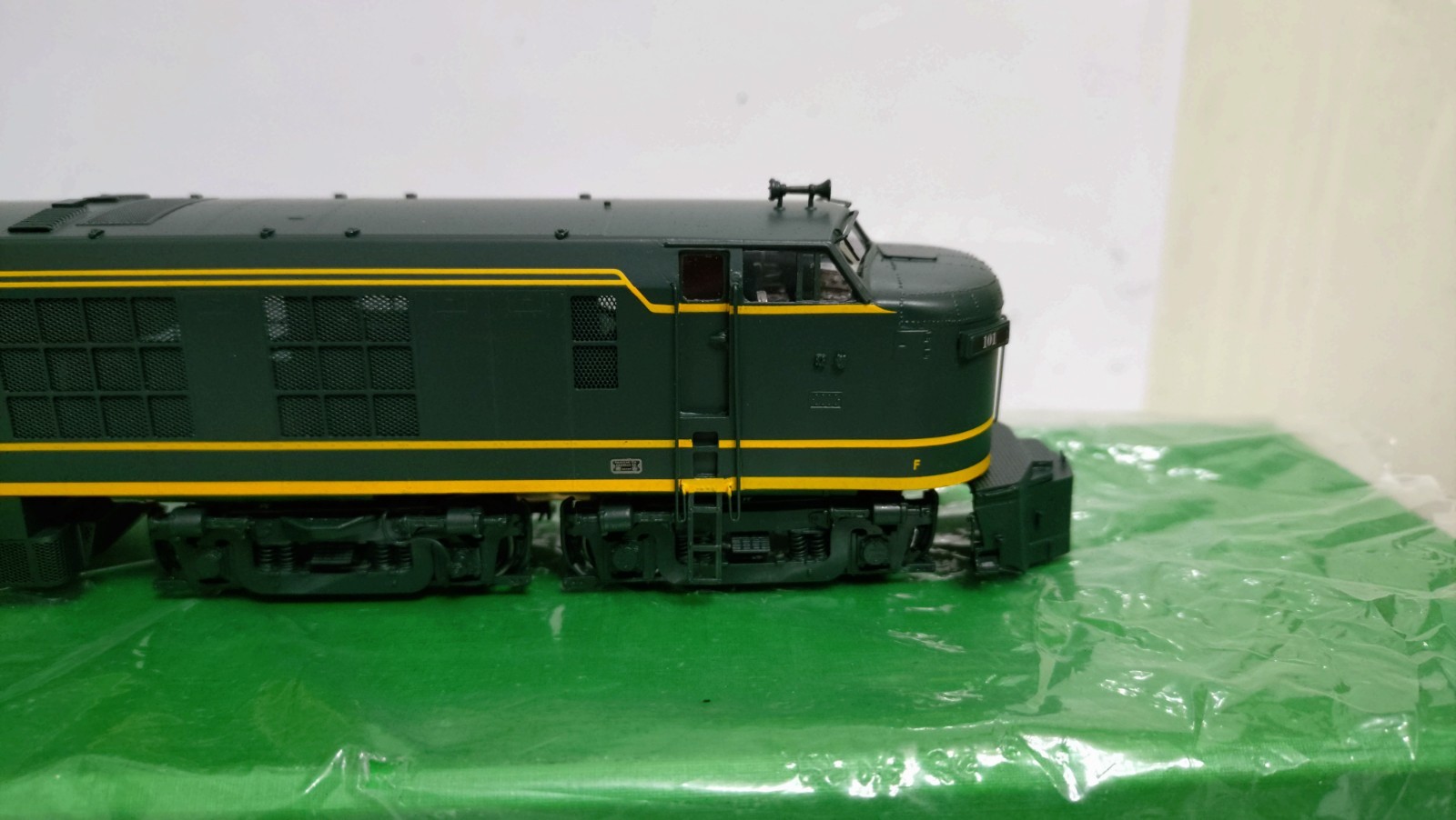 Overland (OMI) Brass Alco/GE Double Ended Gas Turbine – HO scale
