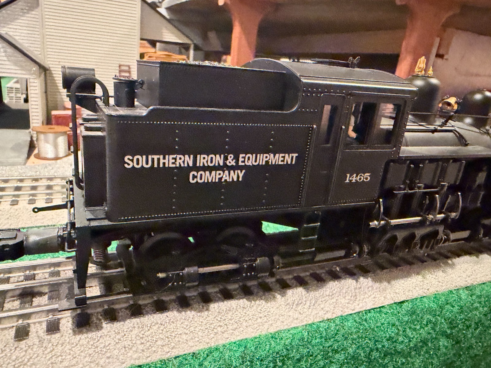 K-line K3499-1465CC SO. Iron & Equipment Shay Locomotive #1465 w/TMCC LN/Box