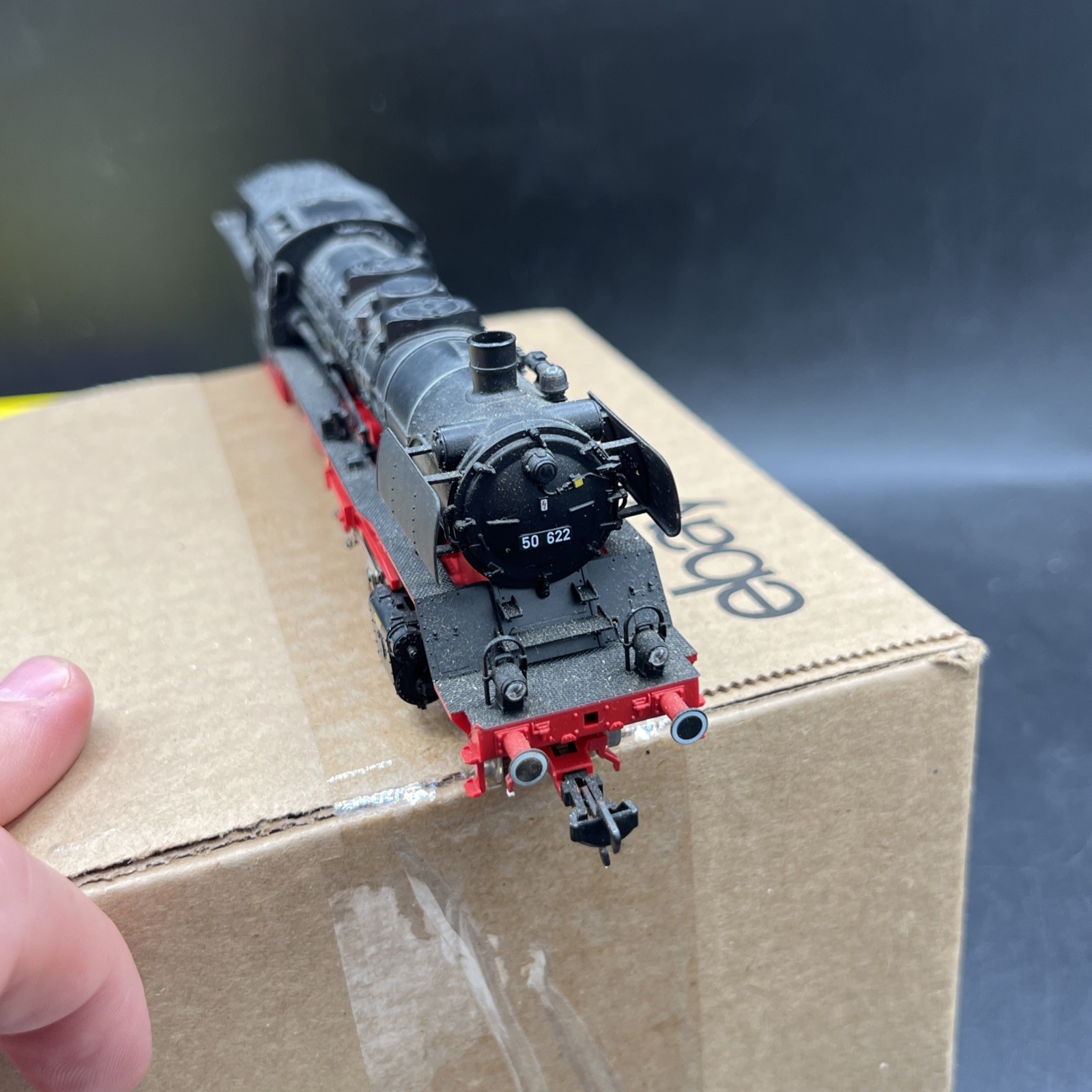 Fleischmann HO Scale 4805 DCC Installed DB Steam Locomotive BR50 622