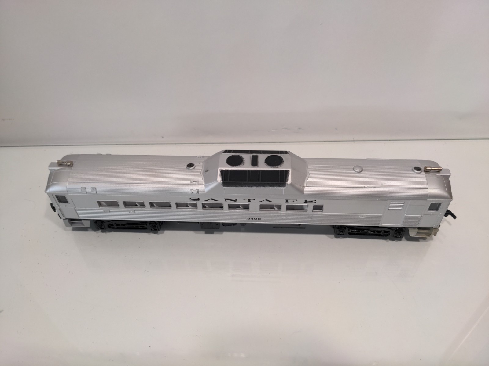 ATT HO Santa Fe Budd RDC Car Powered Tested ATSF 3400