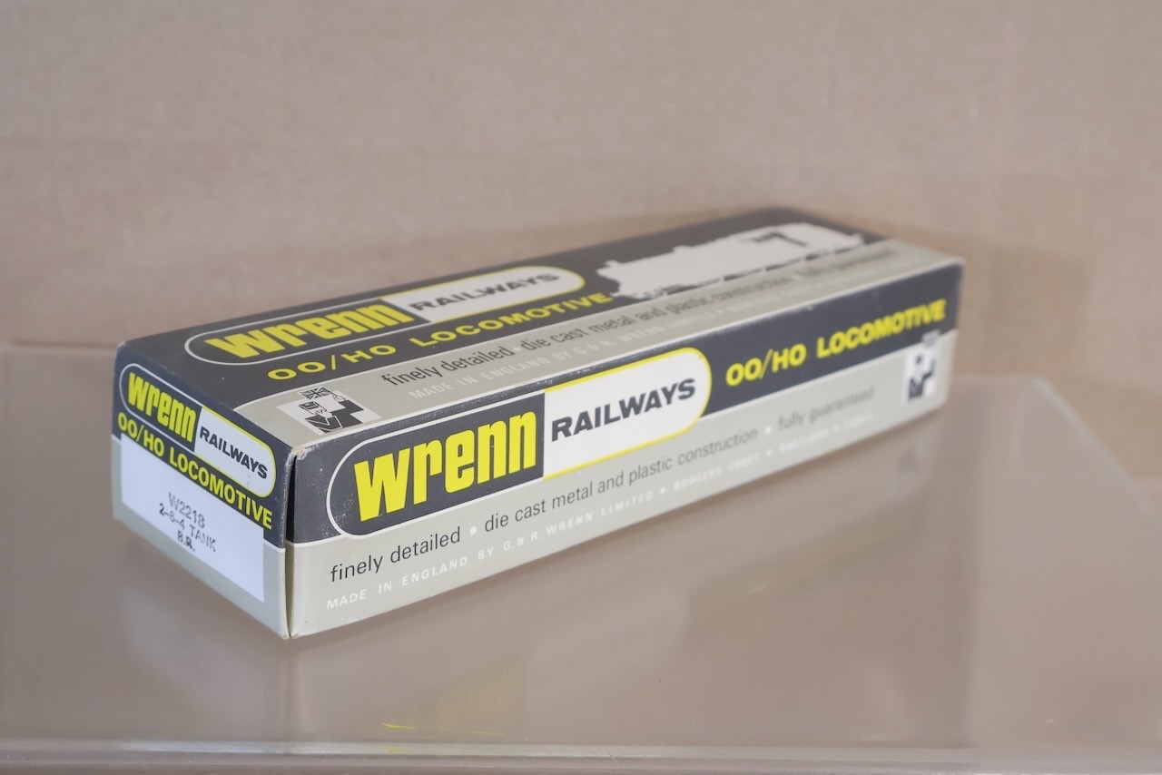 WRENN W2218 EMPTY BOX for BR 2-6-4 STANDARD CLASS 4MT TANK LOCOMOTIVE 80033 om