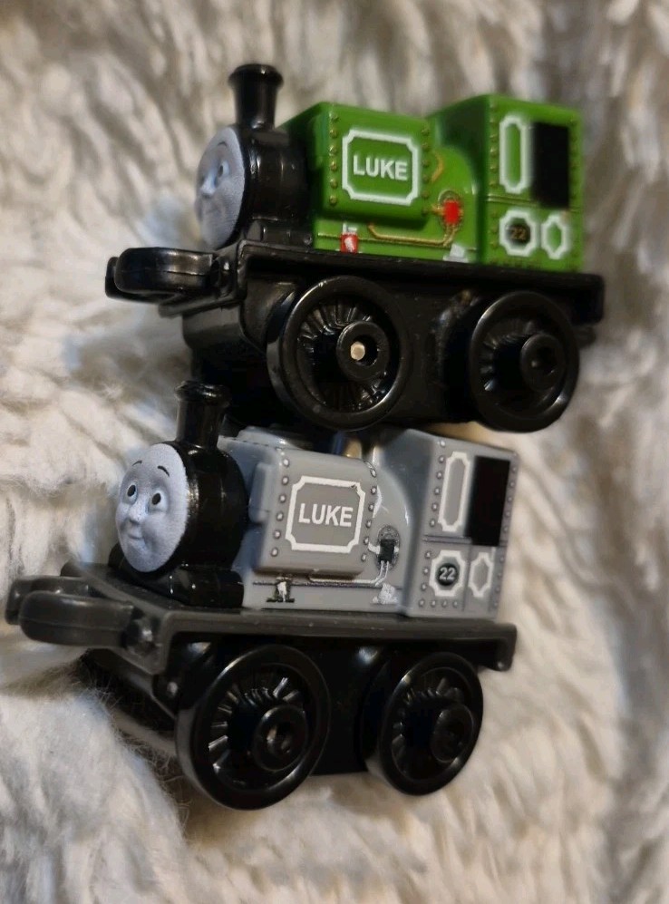 Thomas & Friends Minis~ Luke In Green & Grey {Rare}