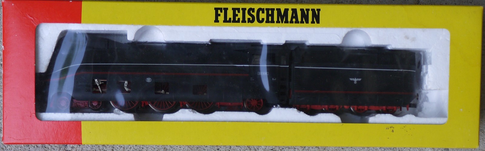 Fleischmann HO DC 4171 Streamlined Class BR 03 1081 4-6-2 Deutsche Reichsbahn