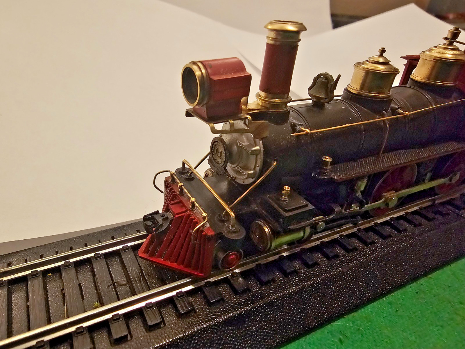Vintage HO Scale 4-4-0 Virginia & Truckee Reno Locomotive & Tender Set Restored