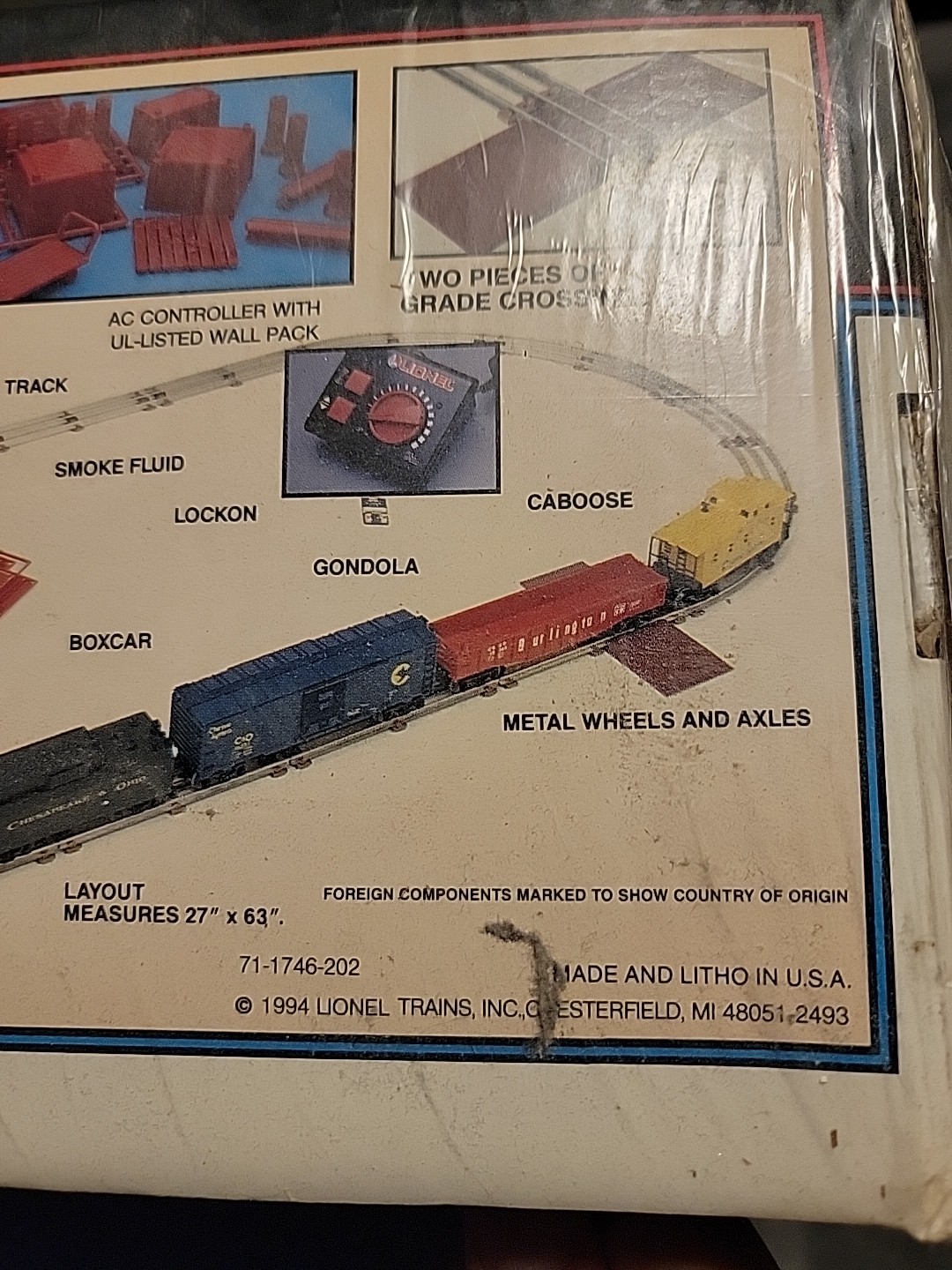 Lionel Seaboard Freight 1994 Die Cast Metal Engine Train 6-11746
