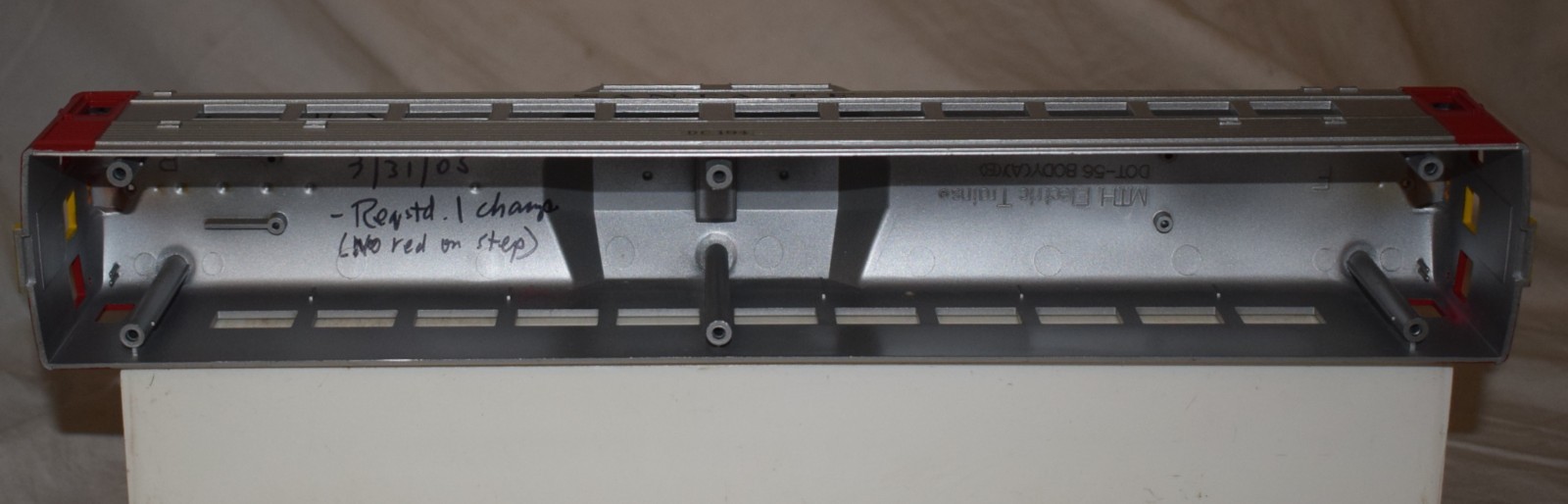 MTH Budd RDC Car Shell Santa Fe ATSF #194 – O Gauge Production Sample