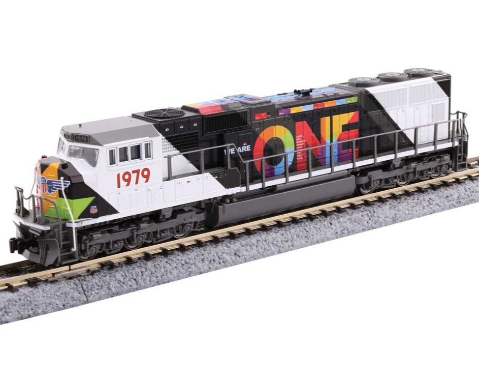 Kato N Scale ~ EMD SD70M ~ Union Pacific #1979 ~ We Are One ~ DC ~ 176-1979