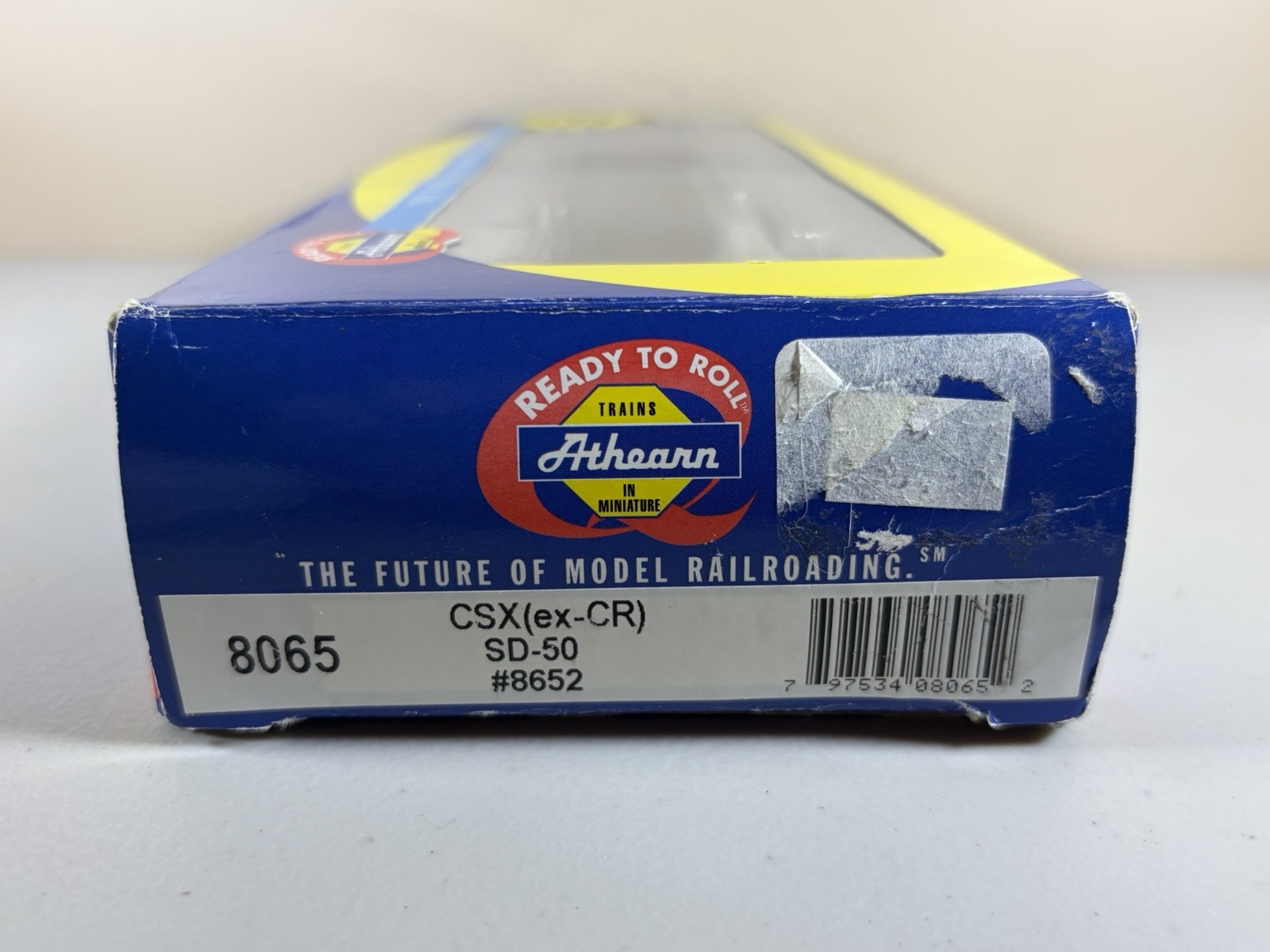 HO Athearn RTR DCC Ready Conrail(CSX Patch) SD50 #8652
