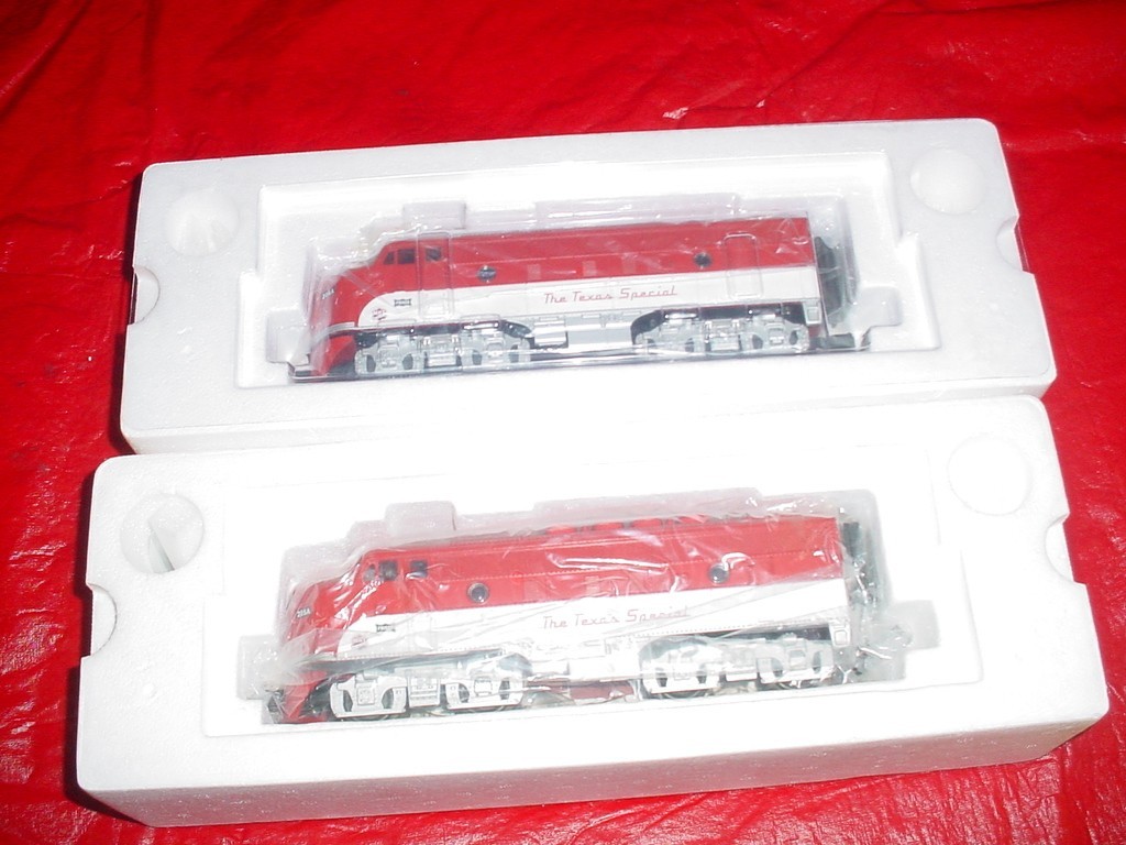 MTH 33-2012-1 Texas Special O Gauge Rugged Rails F-3 AA Diesel In OB PS2 W/BCR