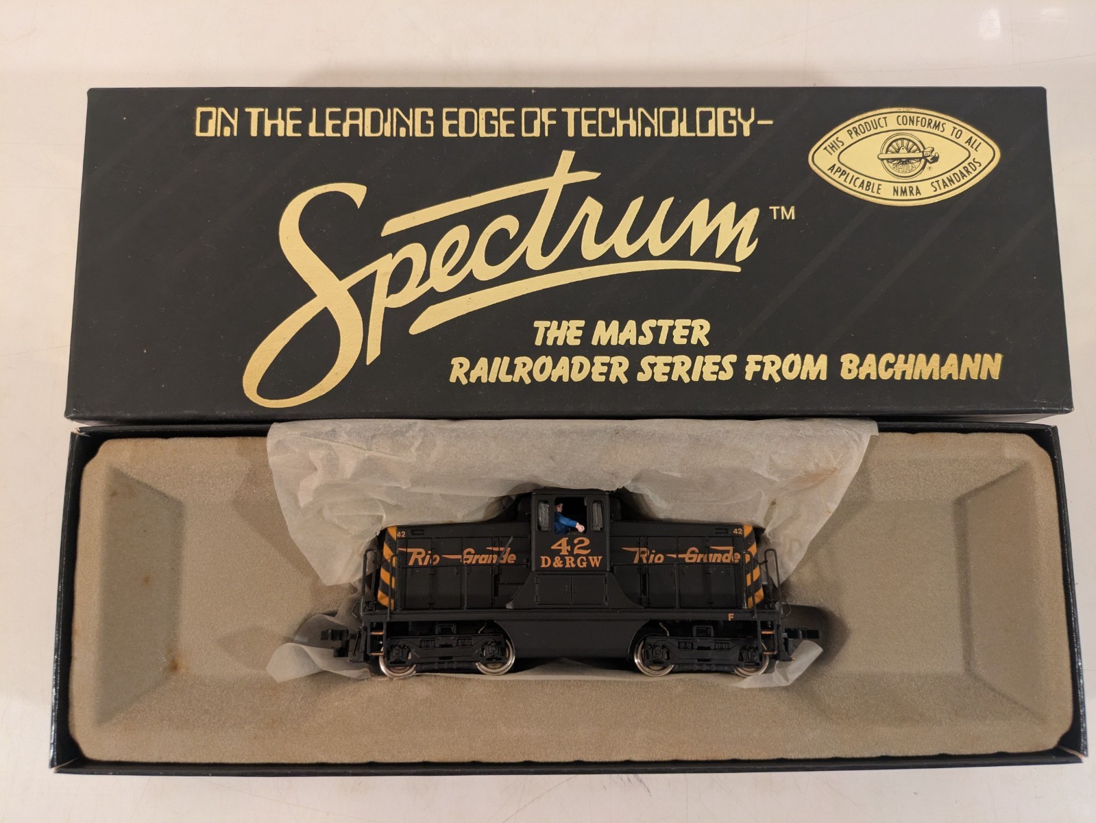 HO GE 44 Ton Switcher D&RGW Denver & Rio Grande Western DC NIB NOS #80015