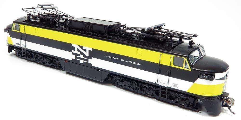 Rapido HO Scale EP5 DC (Silent): NH Experimental Yellow No Vents #372