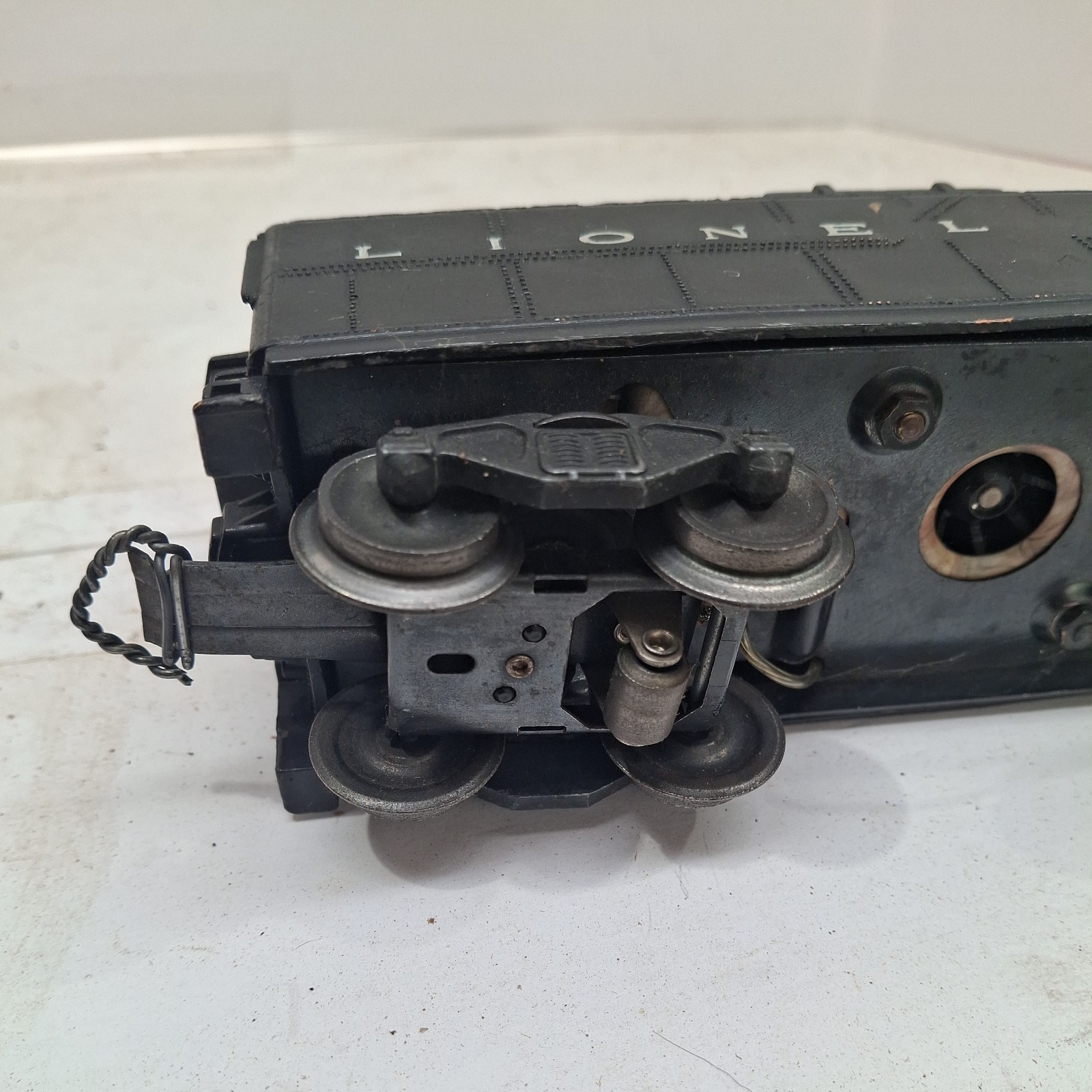 Lionel 6026W Tender damaged coupler untested looks to be in good shape