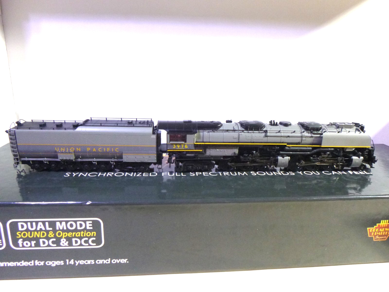 K- HO Broadway Limited UNION PACIFIC 4-6-6-4 CHALLENGER DCC Paragon 3,SMOKE