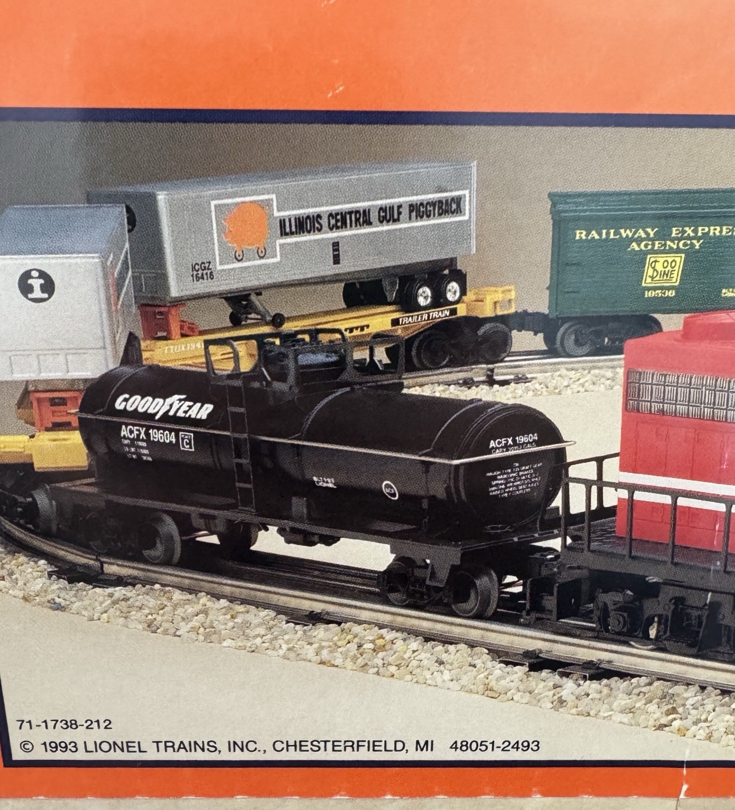 Lionel O Gauge SOO Line Special GP-38-2 Diesel Locomotive Freight Set Brand New!