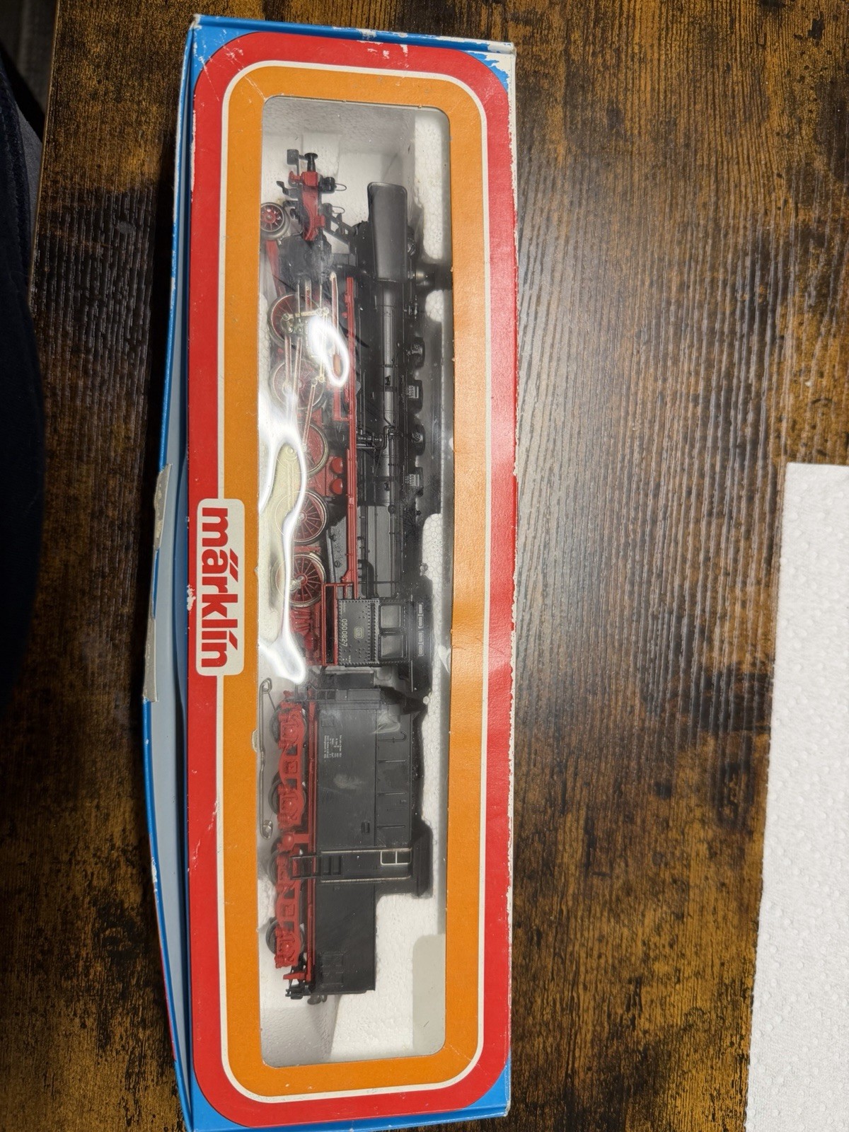 Märklin HO 3084 Deutsche Bahn Steam Locomotive 050082-7 2-10-0 Black/Red