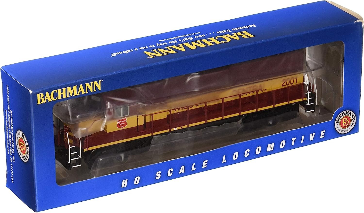 Bachmann Industries Emd GP38-2 HO Scale #2001Diesel Wisconsin Central Locomotive