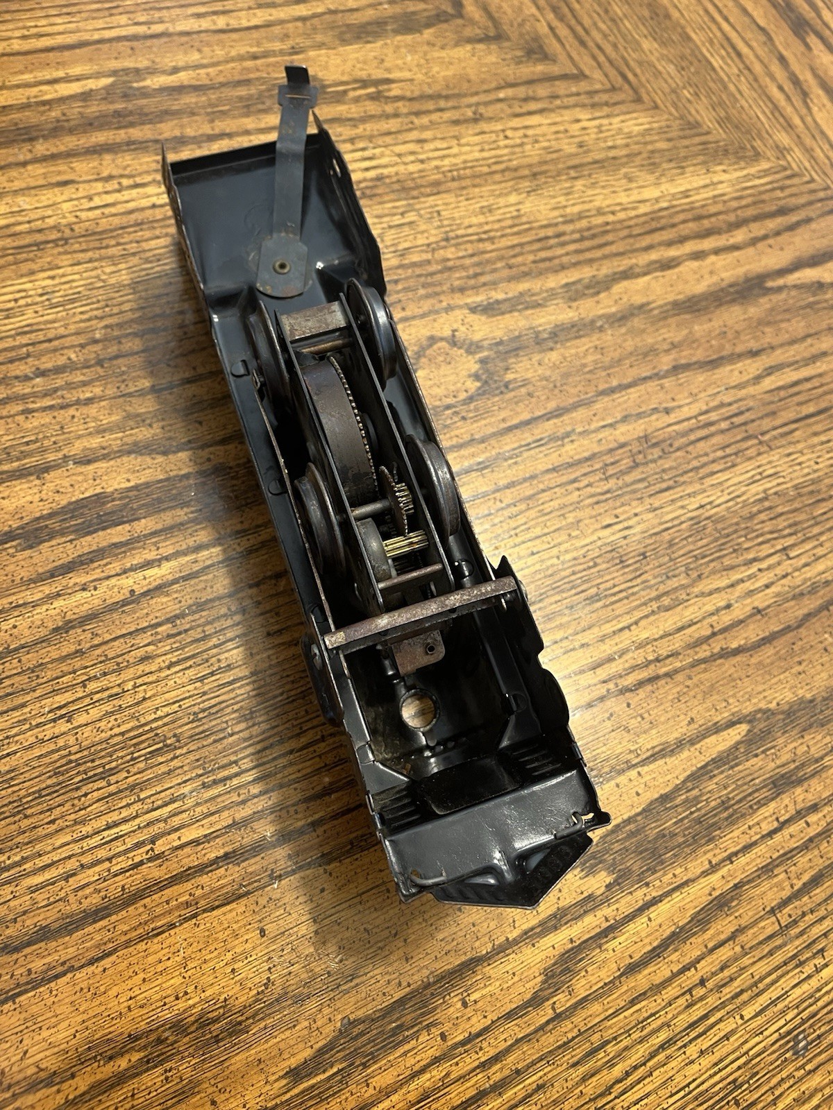 Vintage 1940s Marx Pressed Steel Windup Train Locomotive