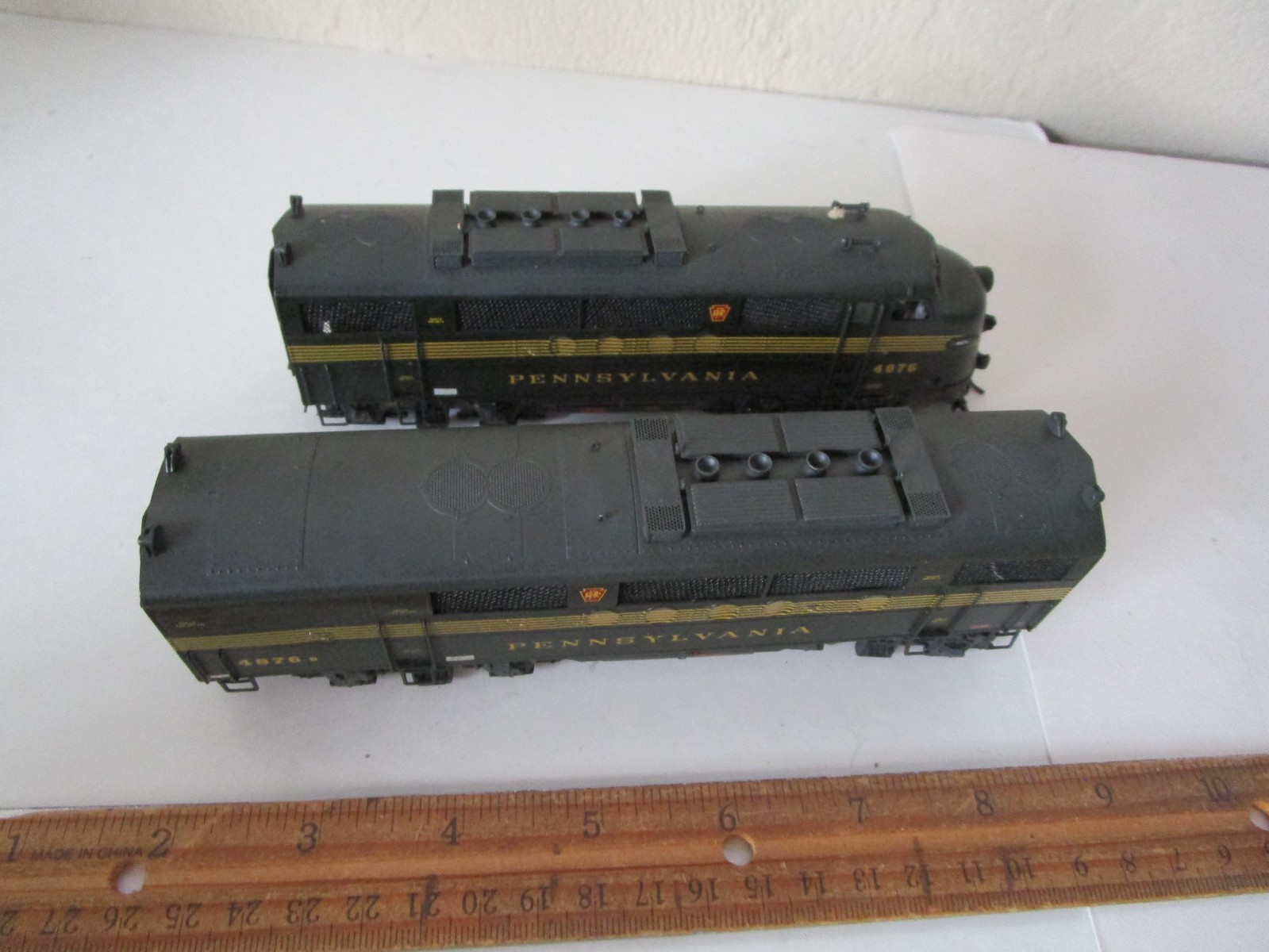 Hallmark Models BRASS HO 1/87 Scale EMD FT A & B “A” Powered PRR Diesel Train
