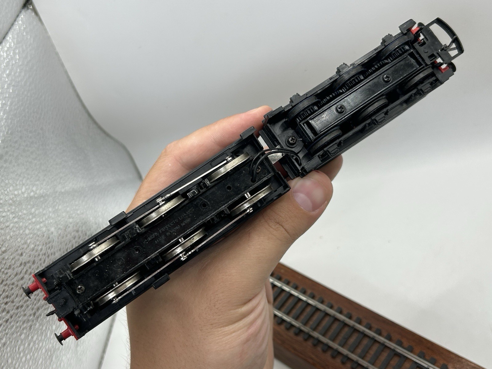 OO Airfix BR Fowler 4F 0-6-0 Steam Locomotive #44454 – (VG TESTED)