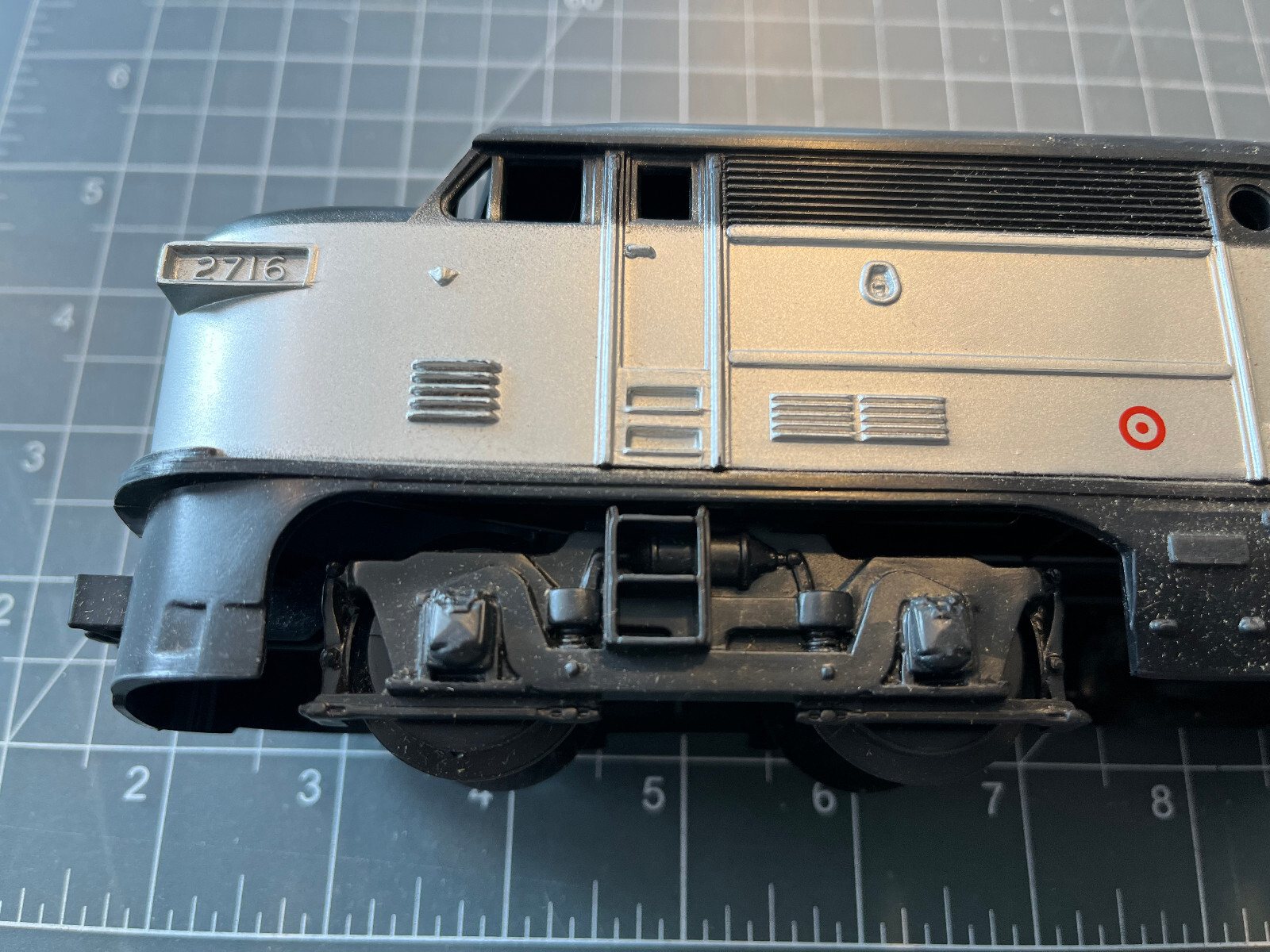 KMT Kusan Auburn Train 2716 ALCO DUMMY DIESEL LOCOMOTIVE KANNON BALL NICE! LOT H