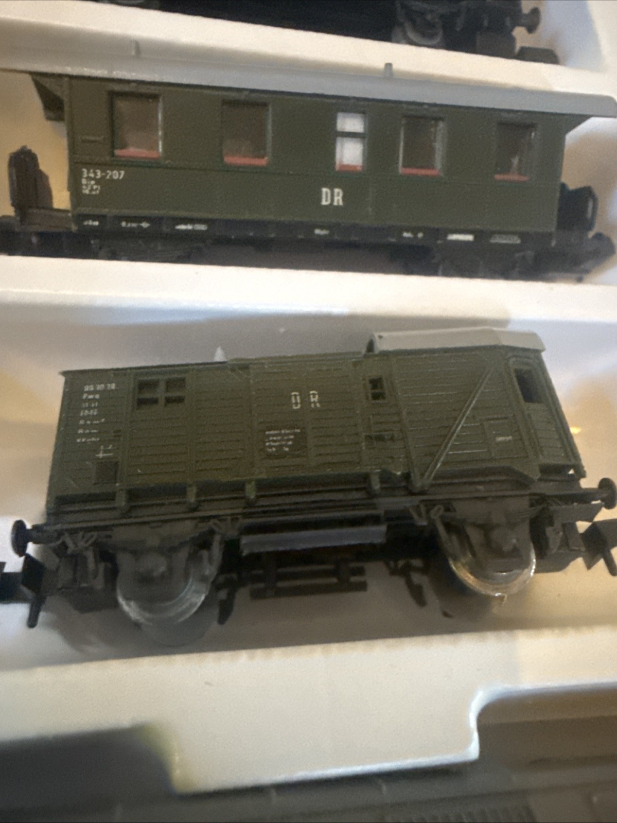 VTG Piko Modellbahn Transit N Scale Train Locomotive set East Germany GDR