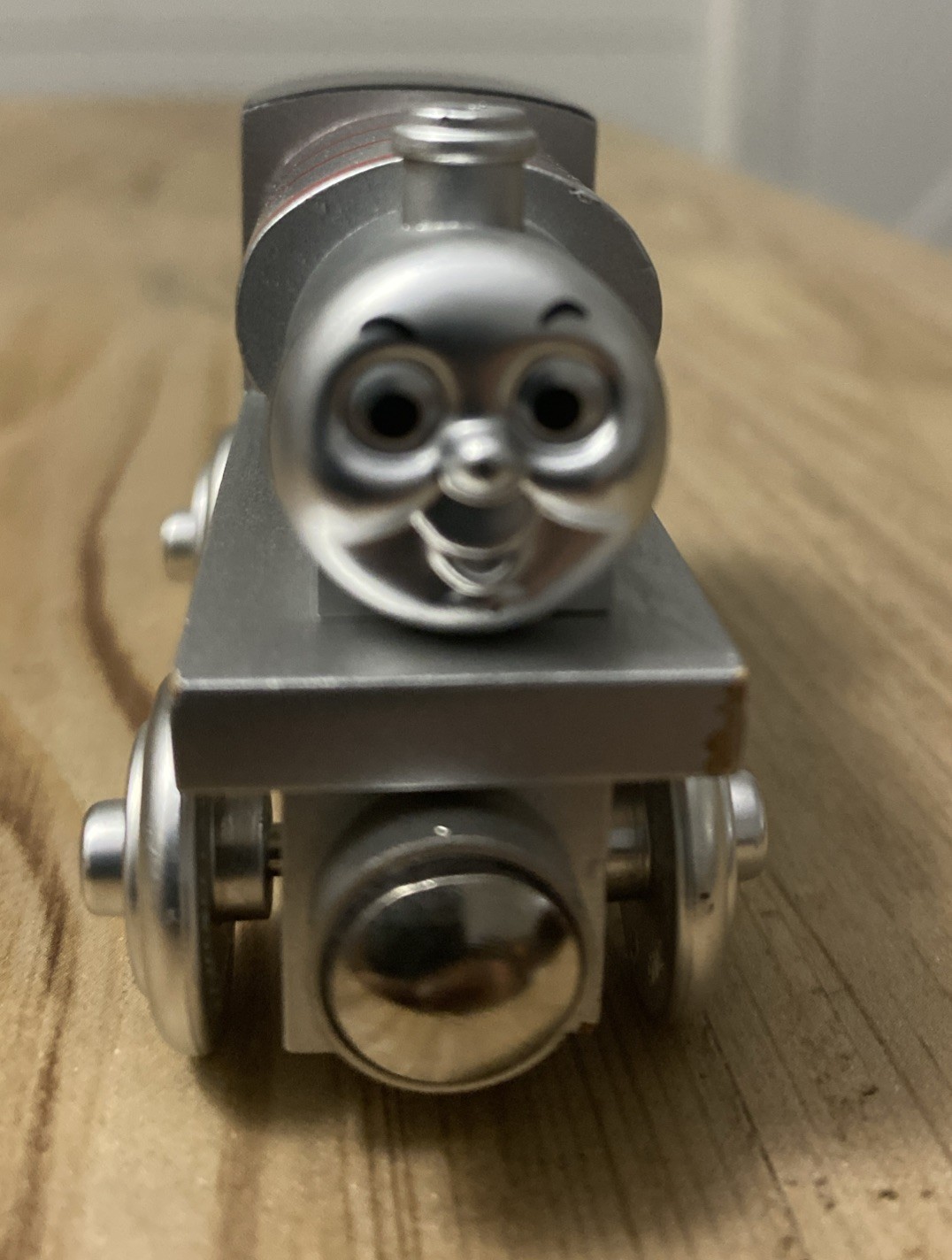 Thomas & Friends Wooden Railway Silver Percy 60 Year Limited Edition 2003