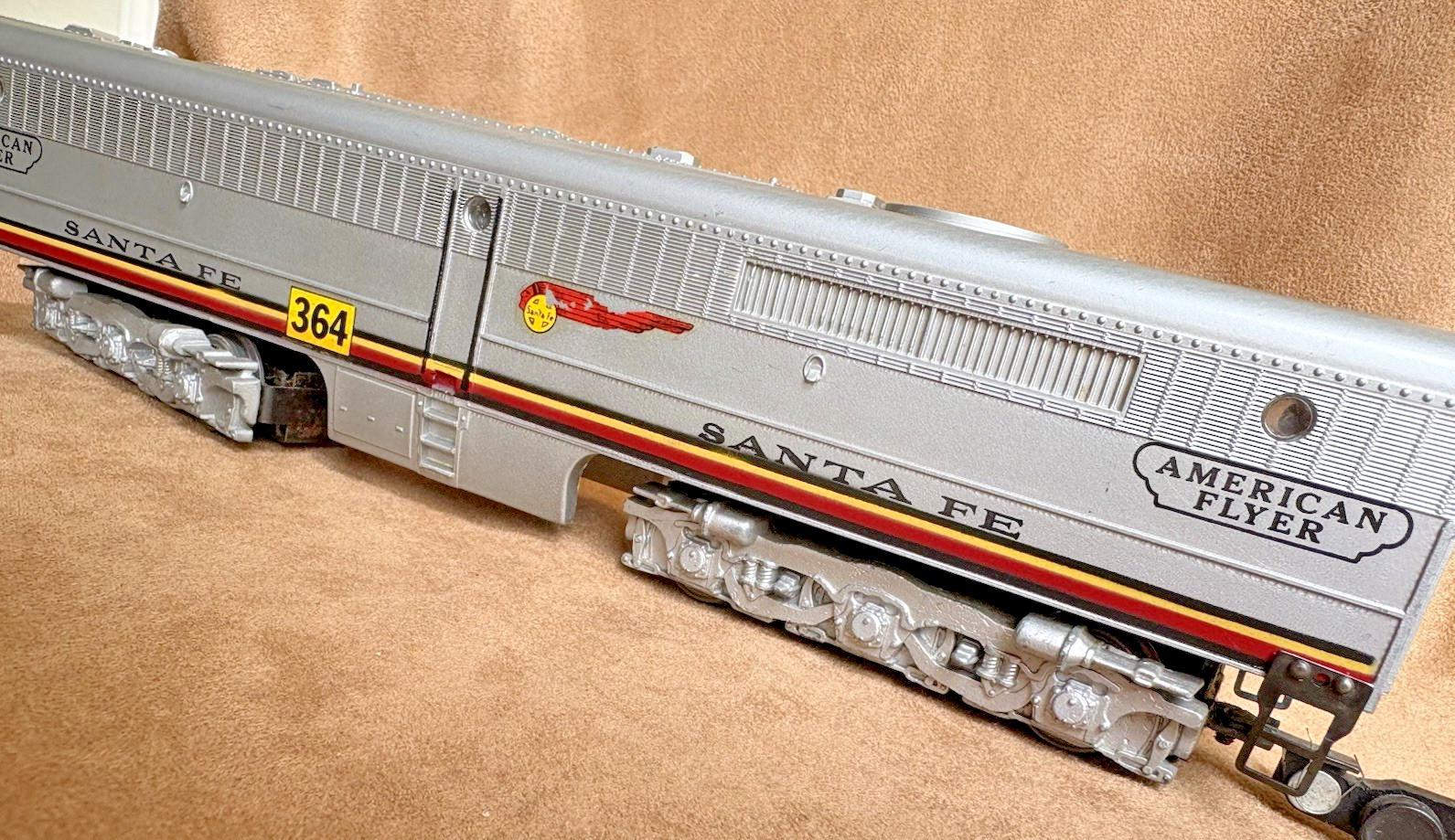 American Flyer Santa Fe PA-1AB LOCOMOTIVE SET Red and Silver