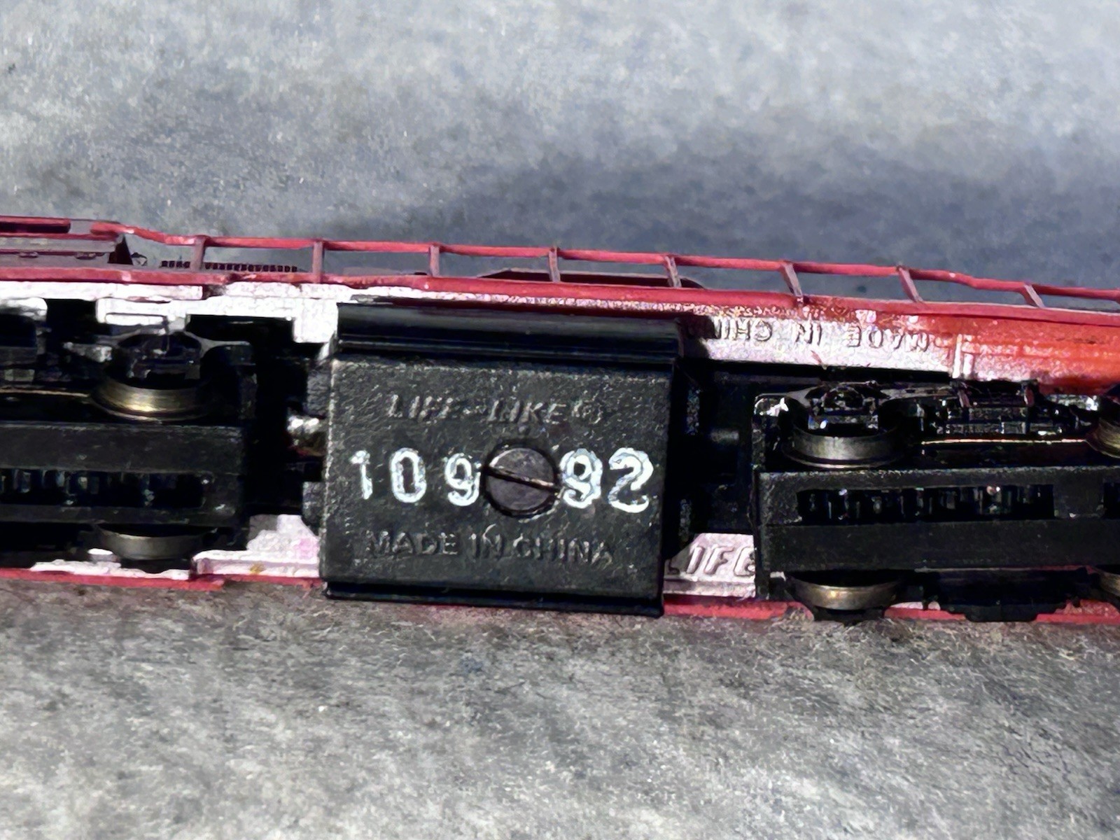 Beautiful Bev Bel/Life Like Lehigh Valley RR GP-38 Diesel Locomotive N Gauge