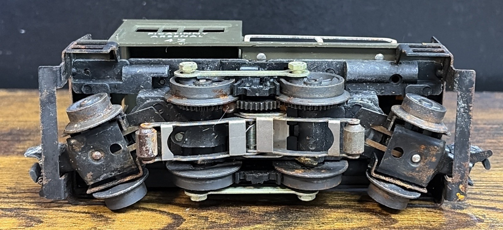 Lionel PW 42 Picatinny Arsenal Gas Turbine Switcher 1957 Engine Read Description
