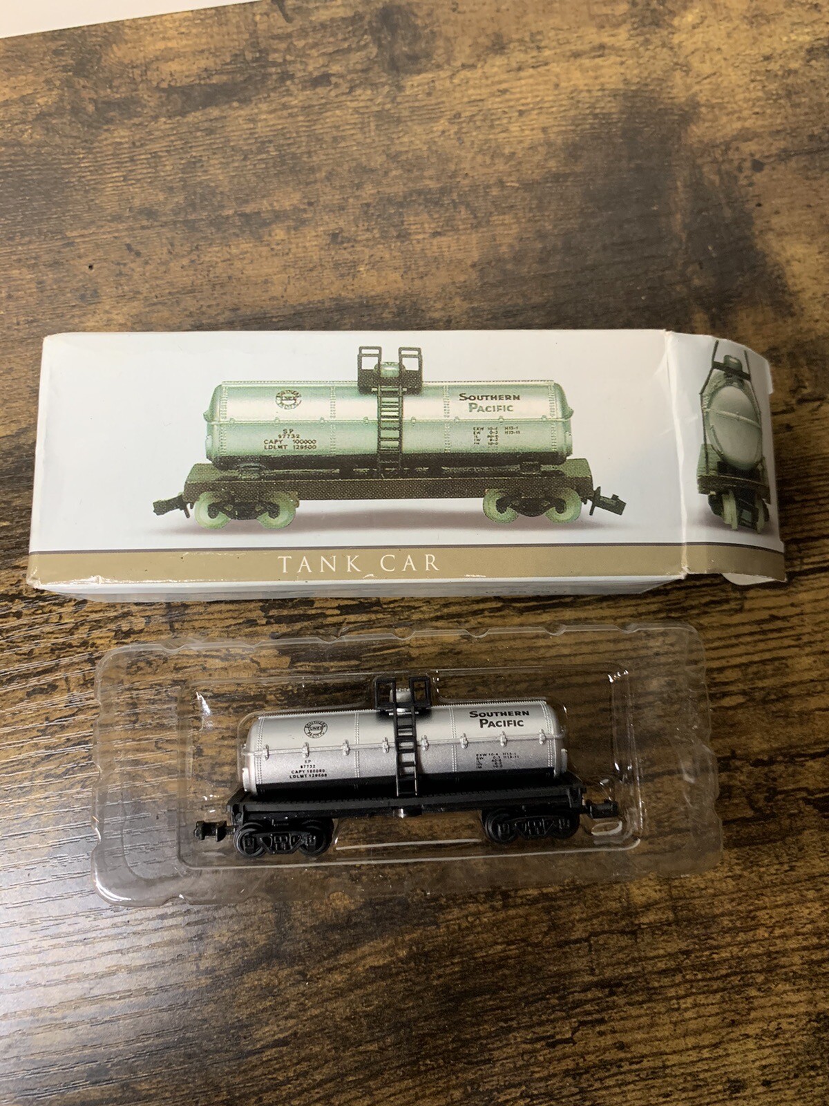 Tank Car Southern Pacific Locomotive Train model toy w/ box