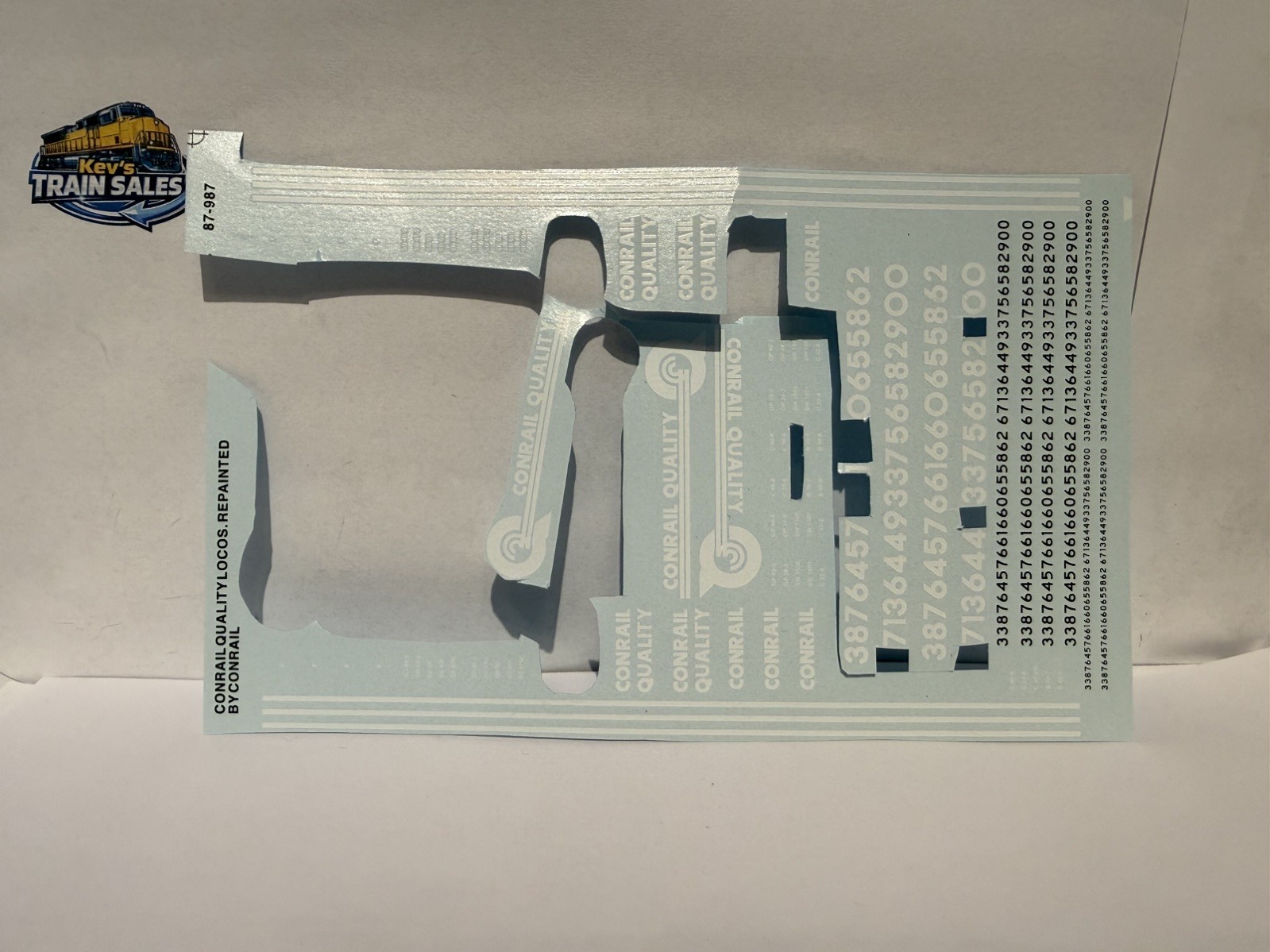 Atlas Master HO Scale Dash 8-40CW Conrail Quality #6969 DCC/DC Custom Built