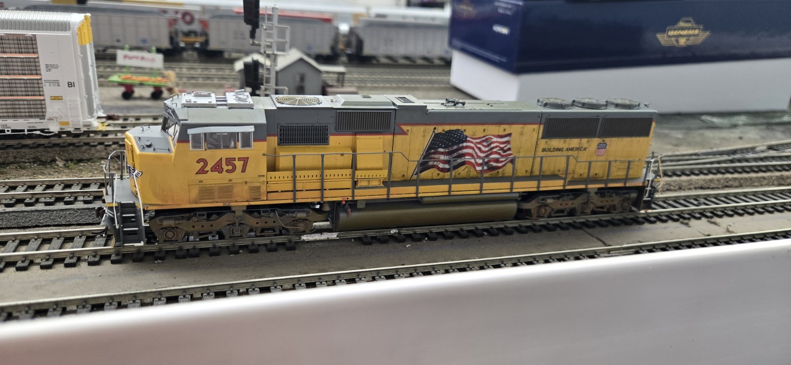 Athearn Genesis HO Union Pacific SD60M #2457 Tsunami2 Sound DCC ATHG8523