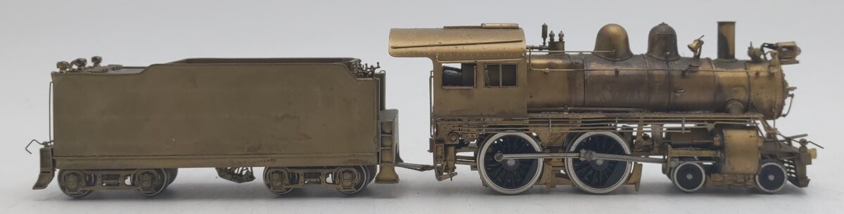 Olympia GN-117 Gem Models HO BRASS Pennsylvania RR D-16 SB 4-4-0 Steam Loco
