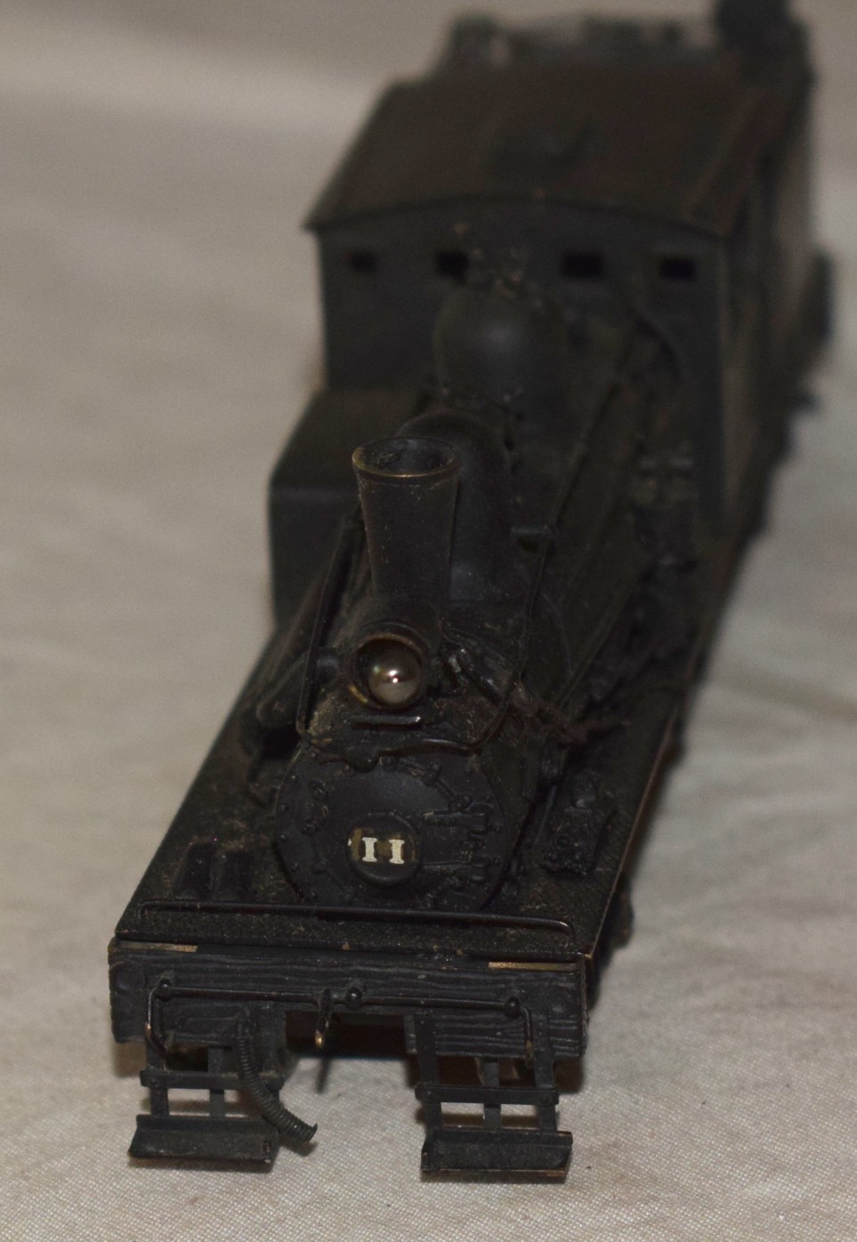 United PFM Pacific Fast Mail Brass Class B 2-Truck Shay Locomotive – HO in Box