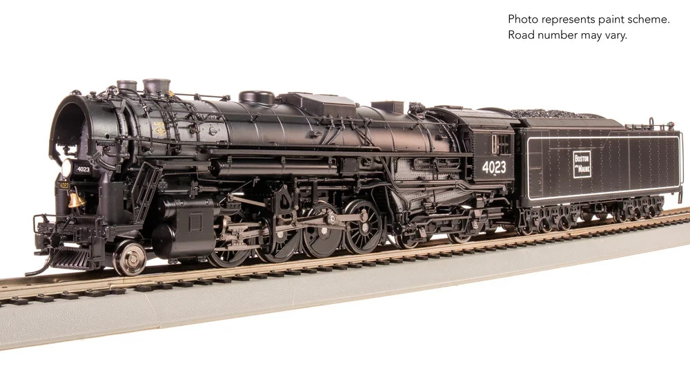 Broadway Limited HO Berkshire Boston & Maine 2-8-4 Locomotive #7884 DCC SOUND