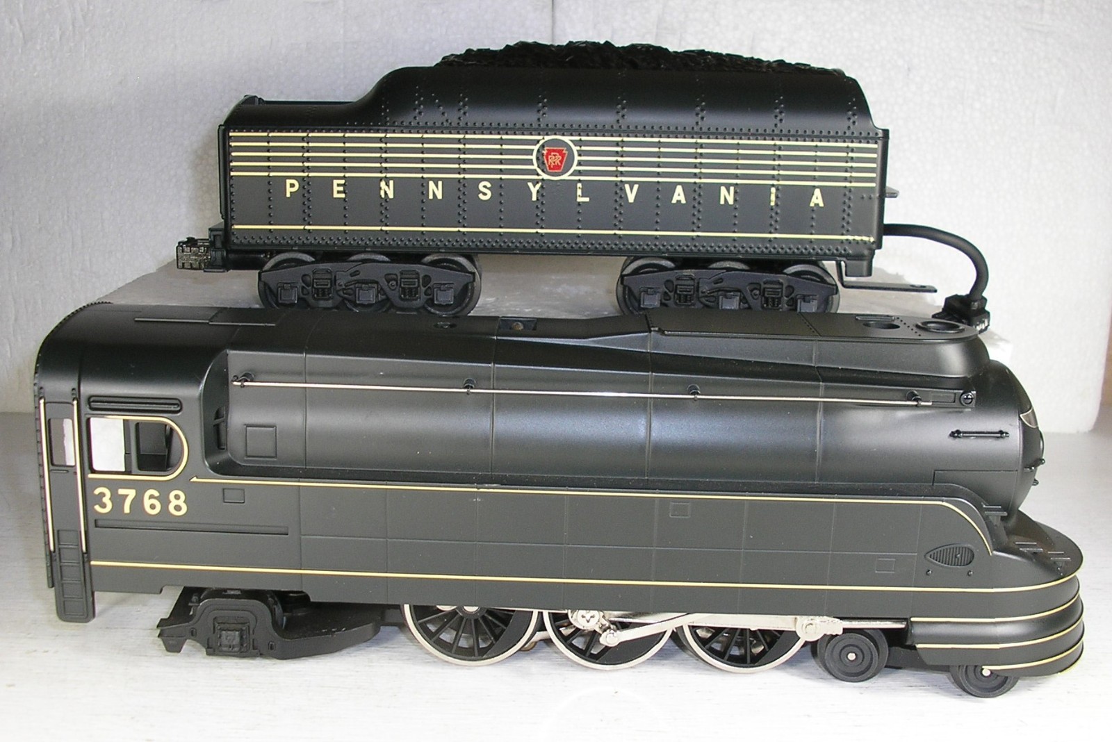 MTH Railking 30-1118-1 Pennsylvania 4-6-2 K-4s Torpedo 3768, Die-Cast, PS1, O31