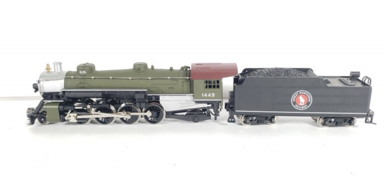 Mehano Premier HO Scale 2-8-2 Mikado Great Northern #1445 Steam Locomotive M9805