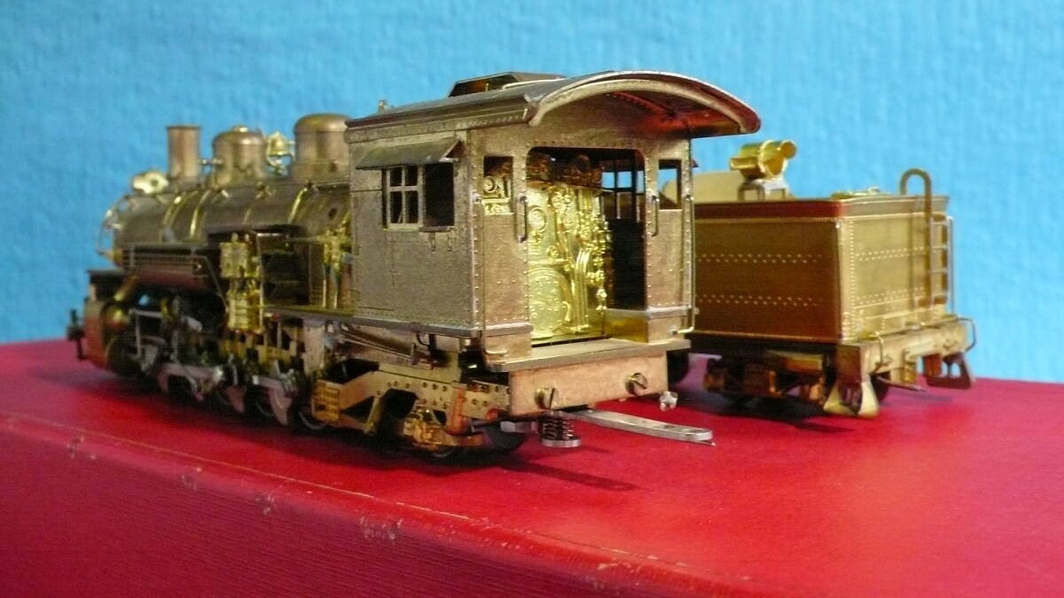Westside Model D&RGW K-37 Mikado HOn3 Gauge Brass Steam Locomotive Nakamura 089