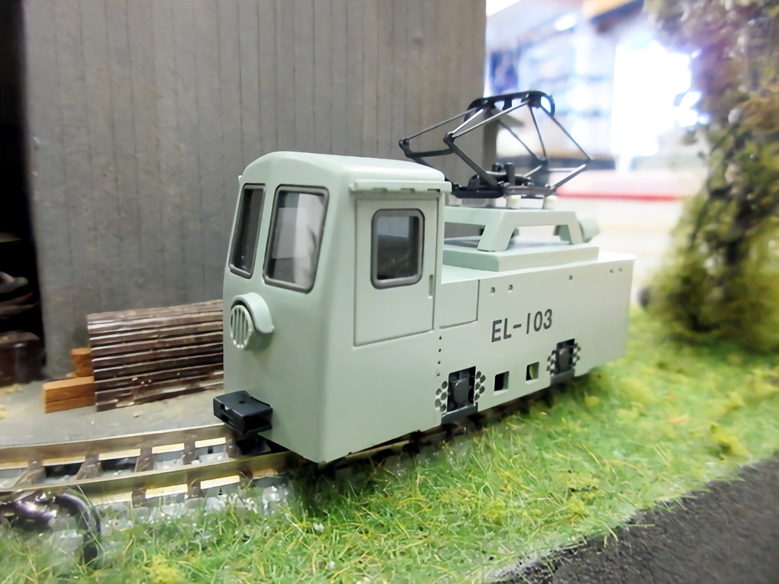 0n18 Scale Freelance Mine Electric Locomotive Kit NIB On18/9 mm P.H Narrow Gauge