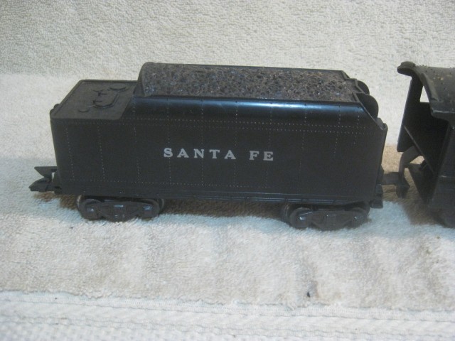 Vintage MARX O-Scale # 666 Black Cast Metal 2-4-2 Steam Locomotive – TESTED