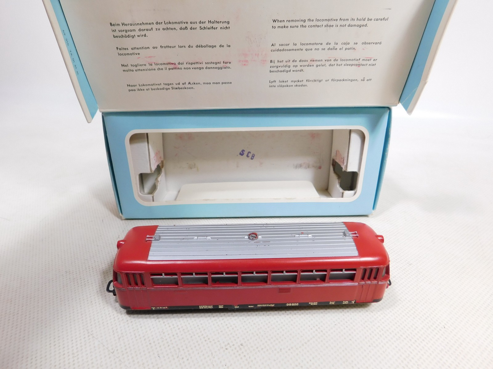 Märklin H0 AC 3016 Rail Bus 95 9190 959190 DB (OVP) #EC624-1