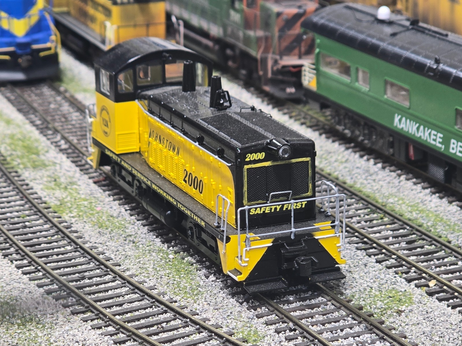 Johnstown 2000 Conemaugh Black Lick Railroad Bethlehem Steel Switcher NW2 DCC
