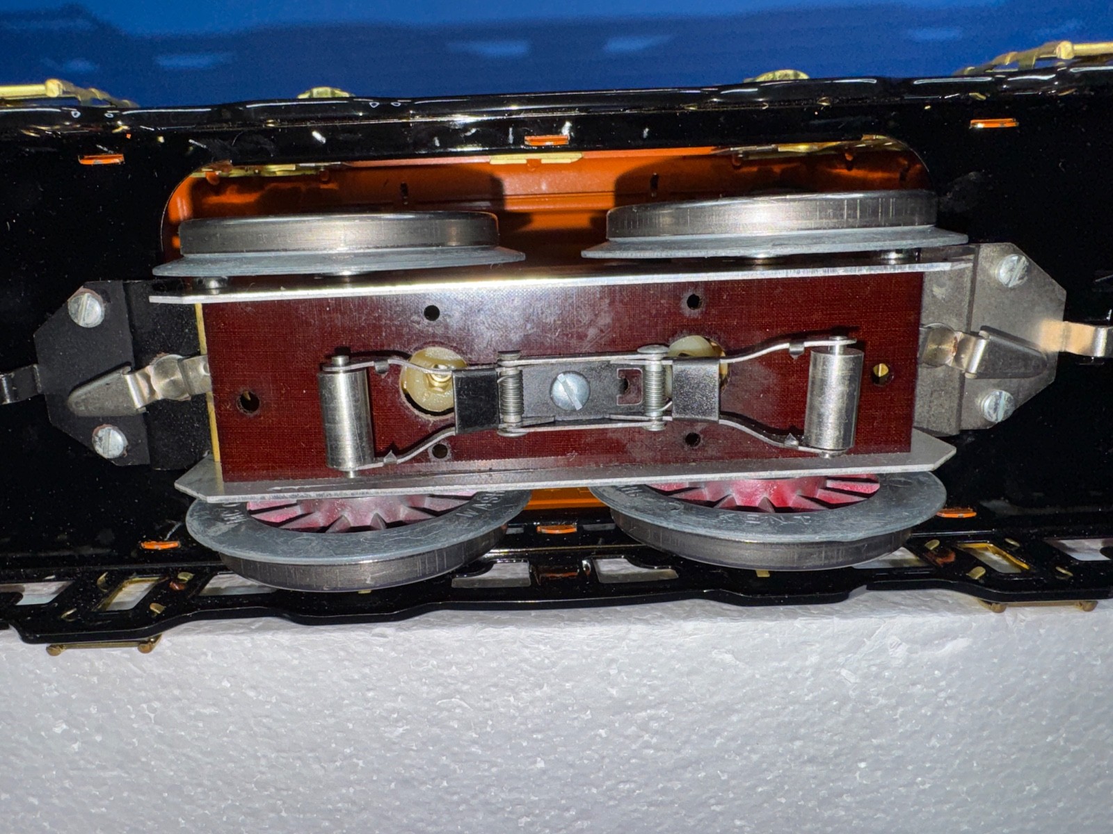 MTH 9E Standard Gauge Orange Electric Engine